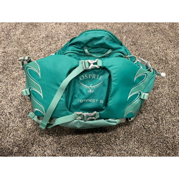Osprey Tempest 6 Waistpack Run Hike One Size Lumbar Pack Seafoam Green Teal - Picture 1 of 3